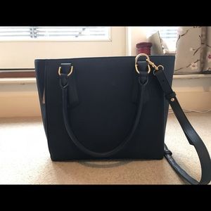 Dagne Dover Signature Tote for 13” Laptop Navy